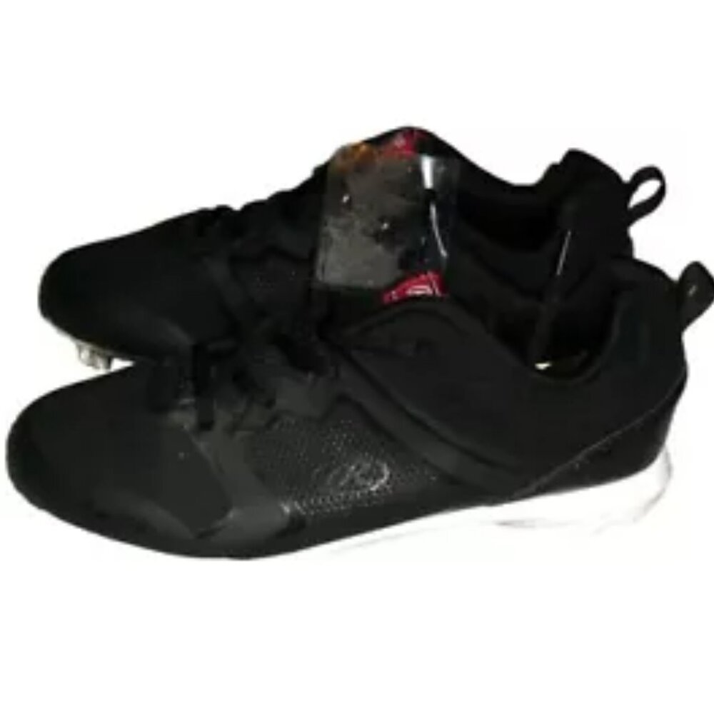 Rawlings Boys Kids Youth Black Baseball Low Size Cleats sz. 5.5 New No Box